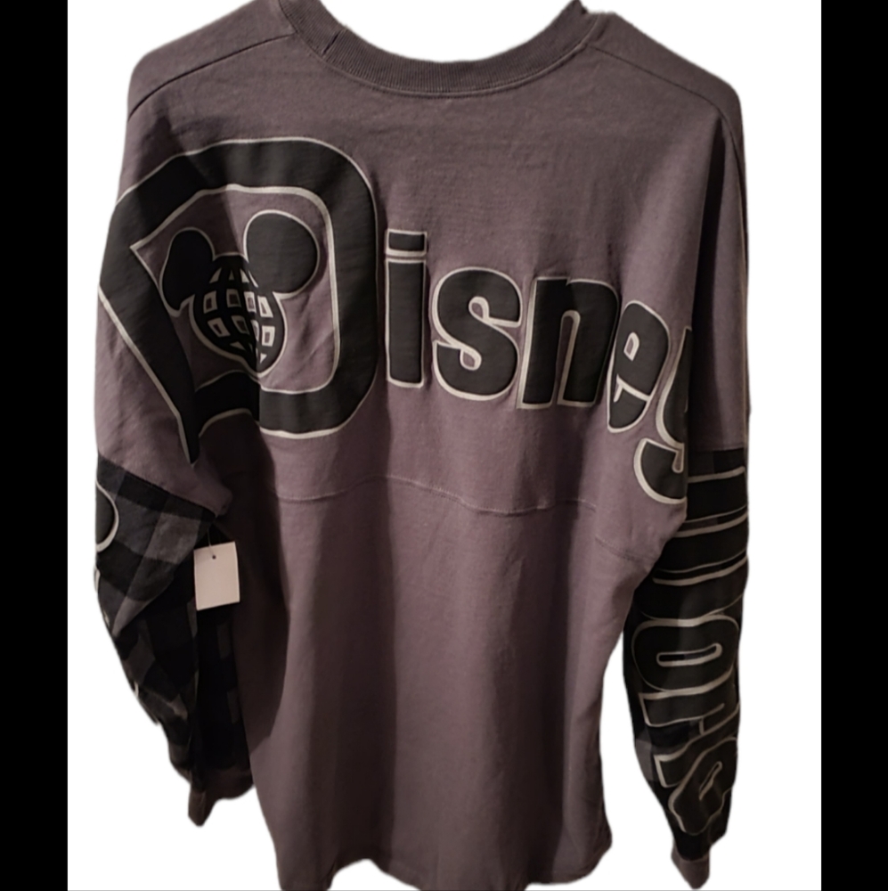Disney Women's Long Sleeve Graphic Top - Gray